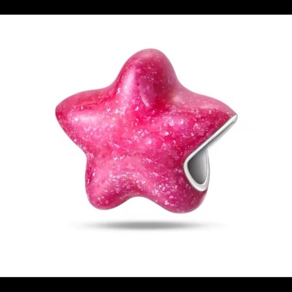 Pure silver 925 stamped pink Barbie lot of 3 charms new - Picture 4 of 11